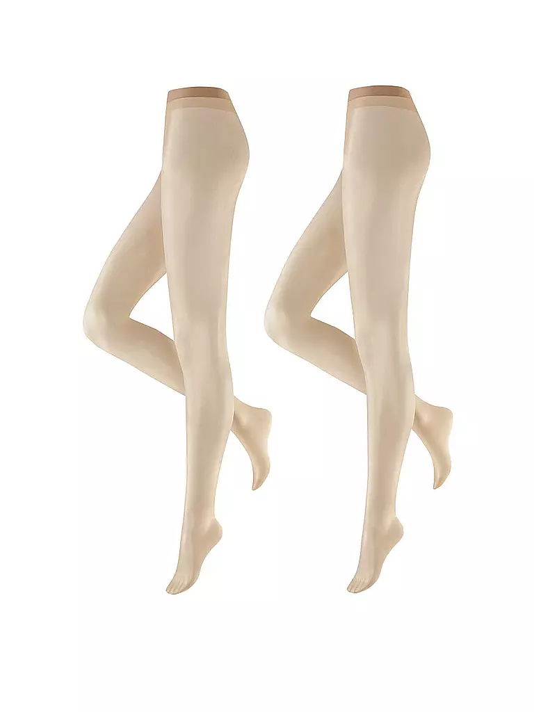 HUDSON | Feinstrumpfhose SIMPLY SHINE 15, paquet de 2, couleur peau | Beige