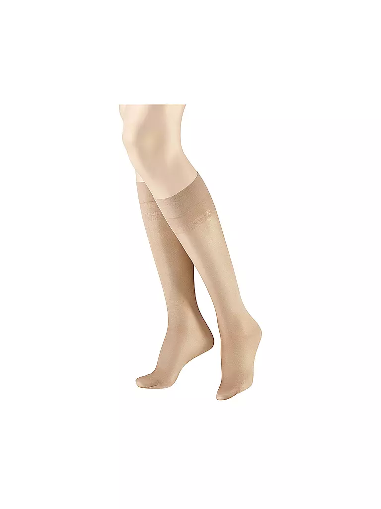 HUDSON | Kniestrümpfe GLAMOUR teint | Beige