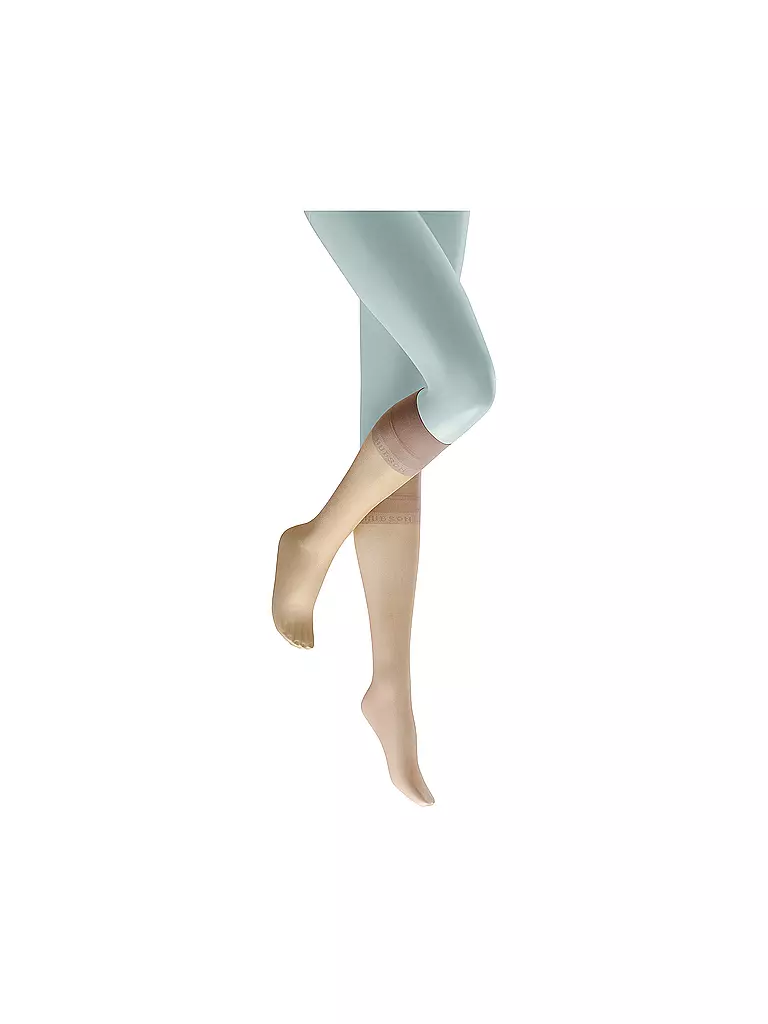 HUDSON | Kniestrümpfe GLAMOUR teint | Beige
