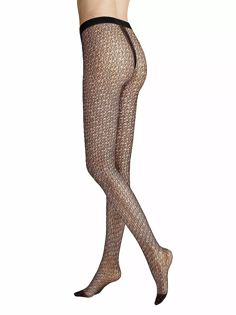 HUDSON | Modestrumpfhose FANCY NET 20 DEN schwarz | schwarz