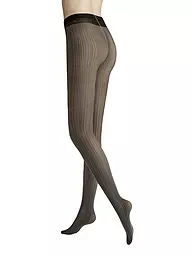 HUDSON | Modestrumpfhose GRAPHIC LINE anthrazit | Gris
