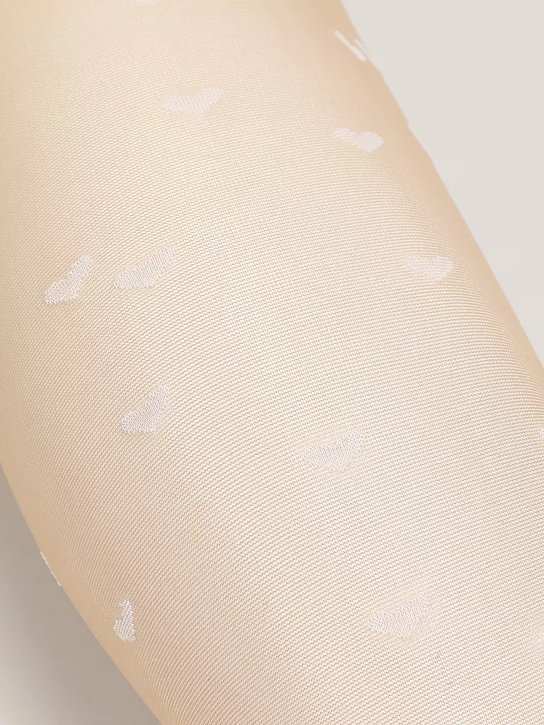 HUDSON | Modestrumpfhose LOVE | beige