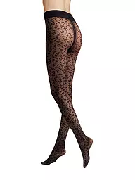 HUDSON | Modestrumpfhose SPARKLY LEO | Noir