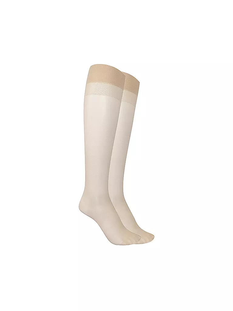 HUDSON | Socquettes 2 paires SIMPLY 20 teint | Beige
