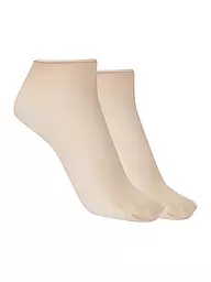 HUDSON | Socquettes fines SIMPLY 20, lot de 2, couleur peau | Beige