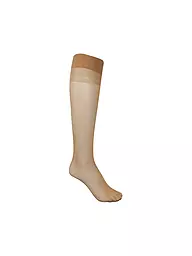 HUDSON | Kniestrümpfe GLAMOUR teint | Marron clair