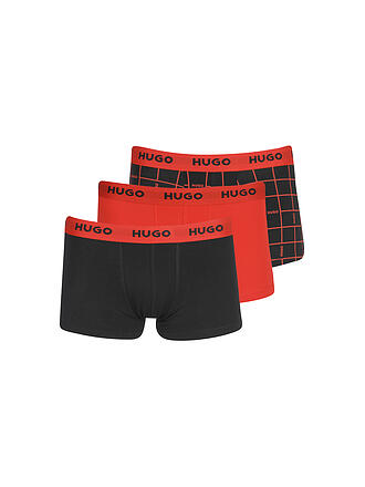 HUGO | Pants lot de 3 noir rouge