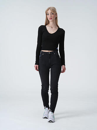 HUGO | Langarmshirt DARIMINA Cropped Fit