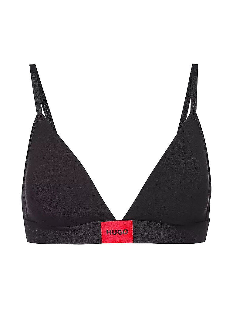 Hugo Soutien-gorge triangle RED LABEL black noir XL