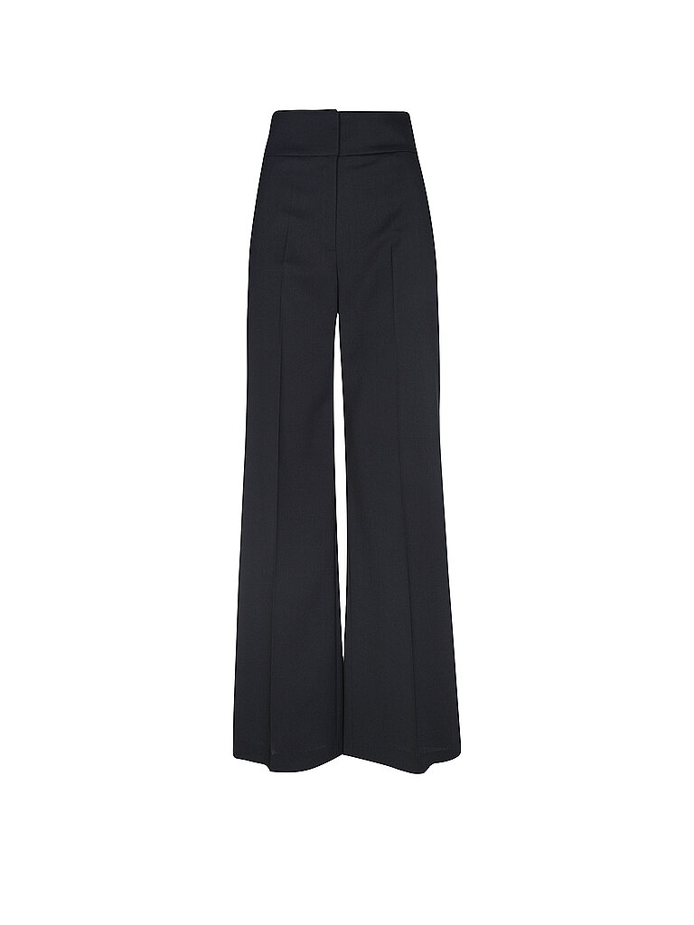 Hugo Pantalon de tailleur coupe droite HIMIA bleu marine 34