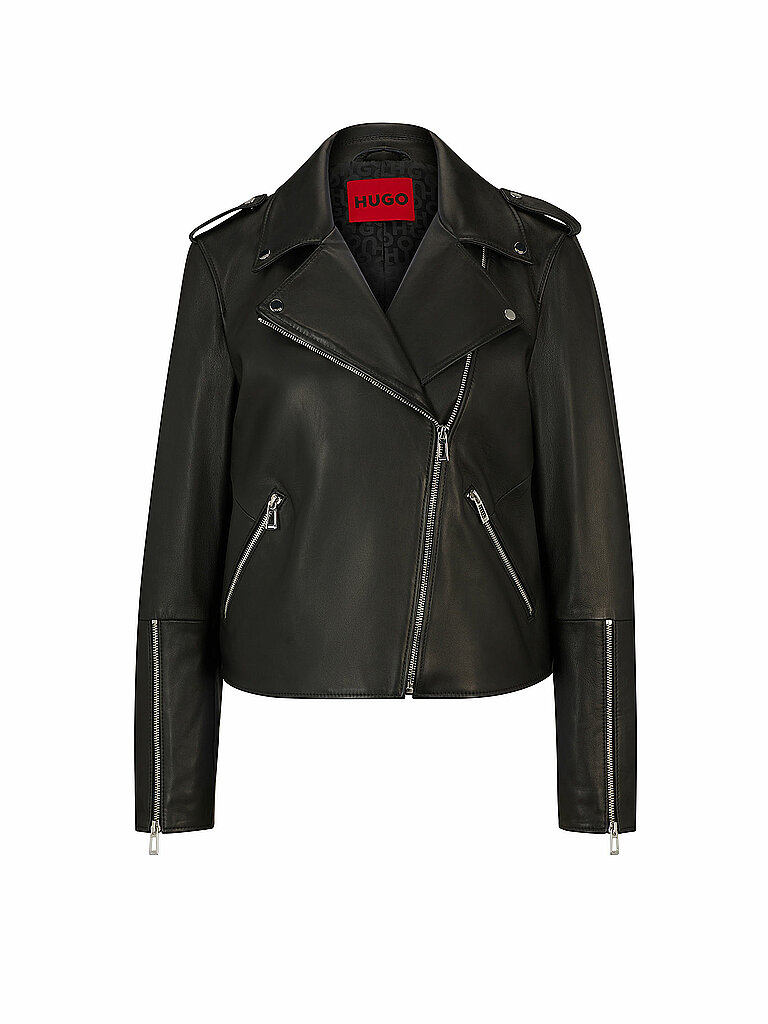 Hugo Veste en cuir LUJANA noir M
