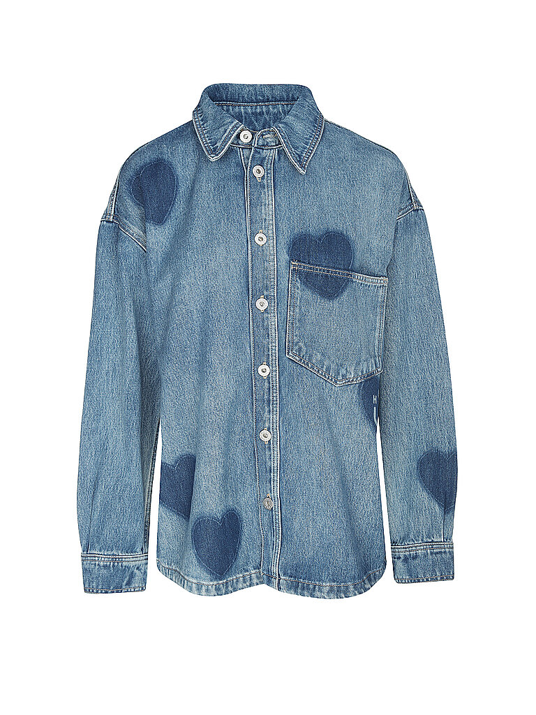 Hugo Blouse en jean GARESA bleu L