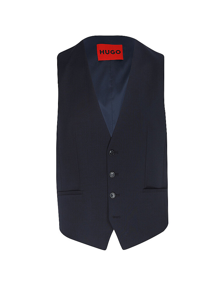 Hugo Gilet de costume VIN253X-MH bleu marine 52