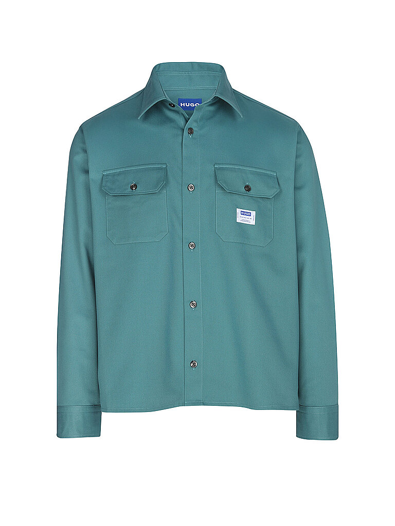 Hugo Overshirt EKYNONE pétrole S