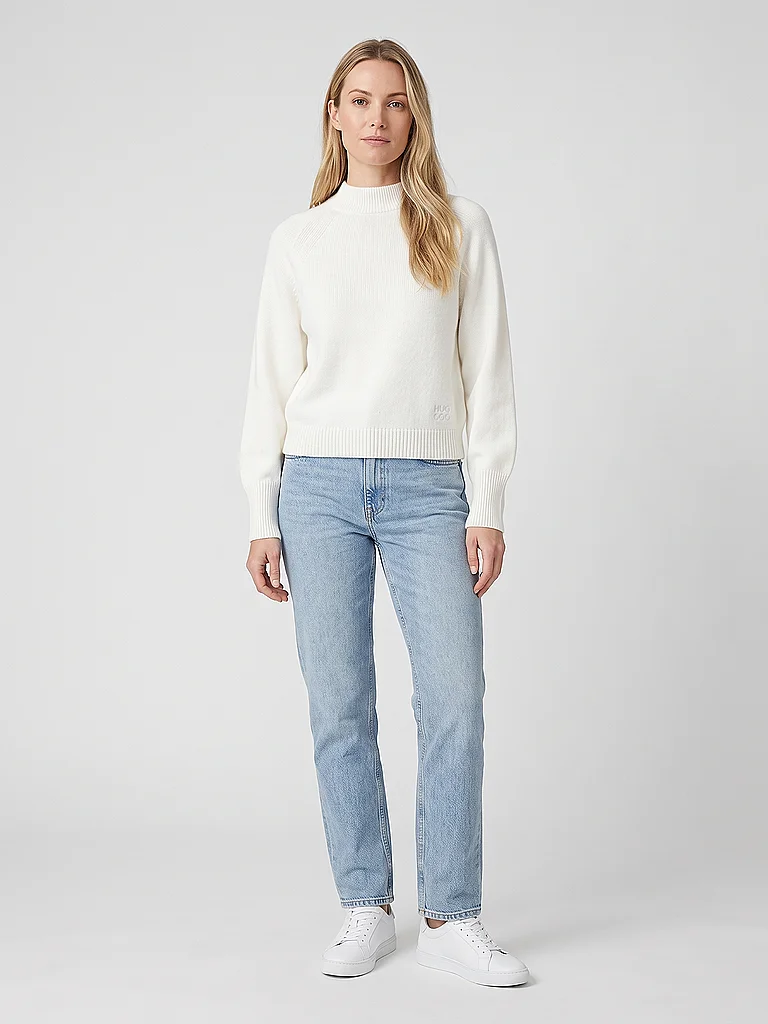 Pull HUGO Pull demi col femme US - vue 3