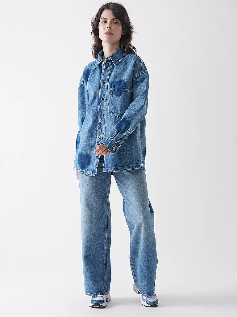 HUGO | Blouse en jean GARESA | blau