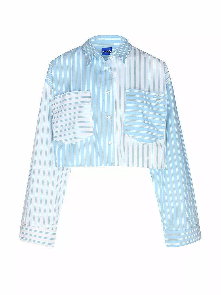 HUGO | Bluse ERISA_B | Bleu clair