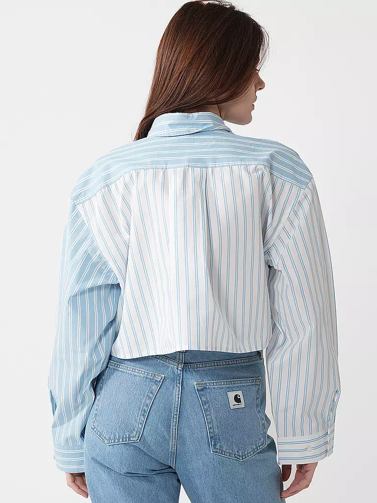 HUGO | Bluse ERISA_B | Bleu clair