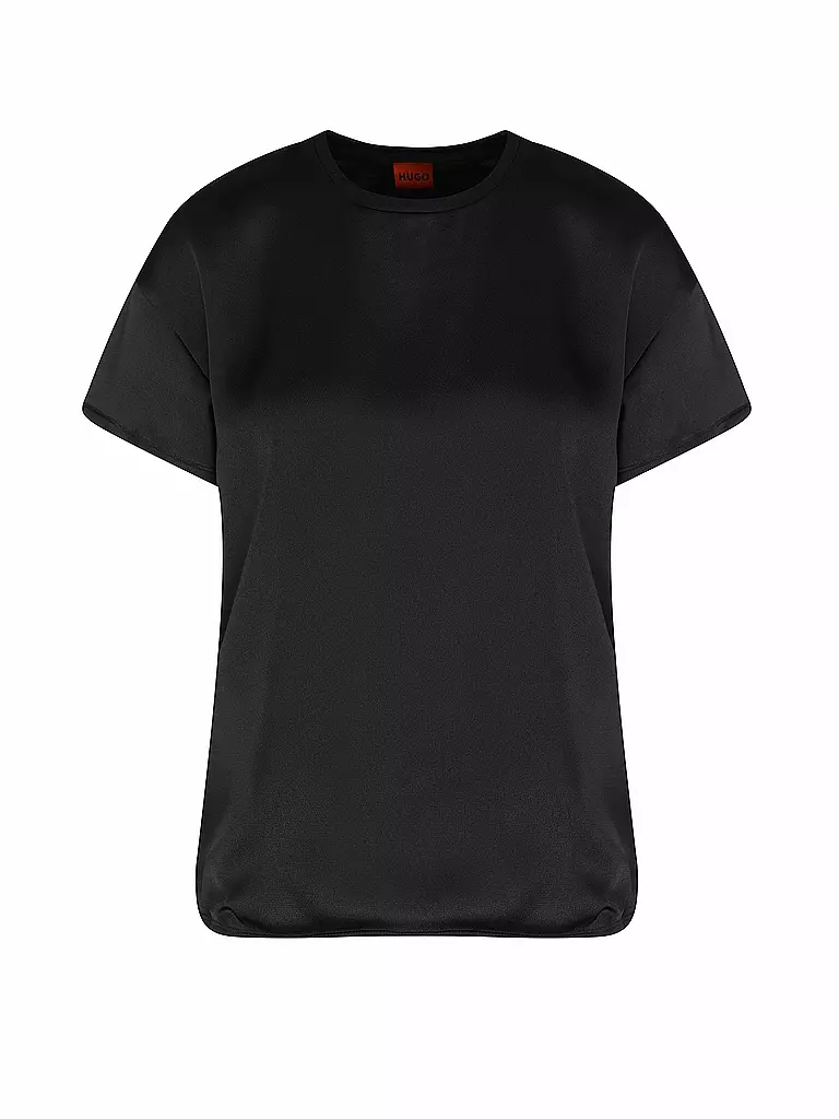HUGO | Blusenshirt  | Noir