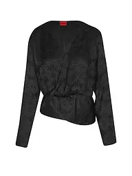 HUGO | Blusenshirt CILIPH-1 | Noir