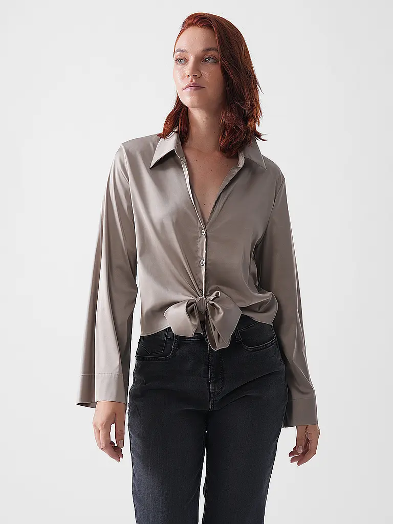 HUGO | Blusenshirt ERRIKA | Gris