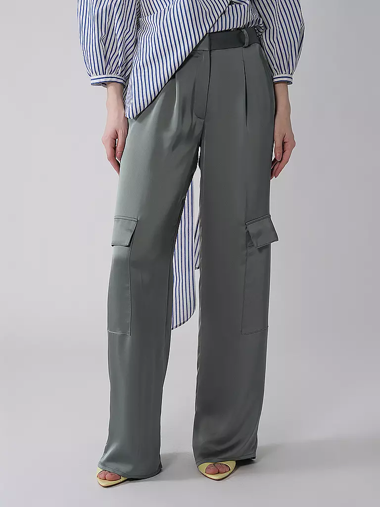 HUGO | Cargohose HANIRA | Vert clair