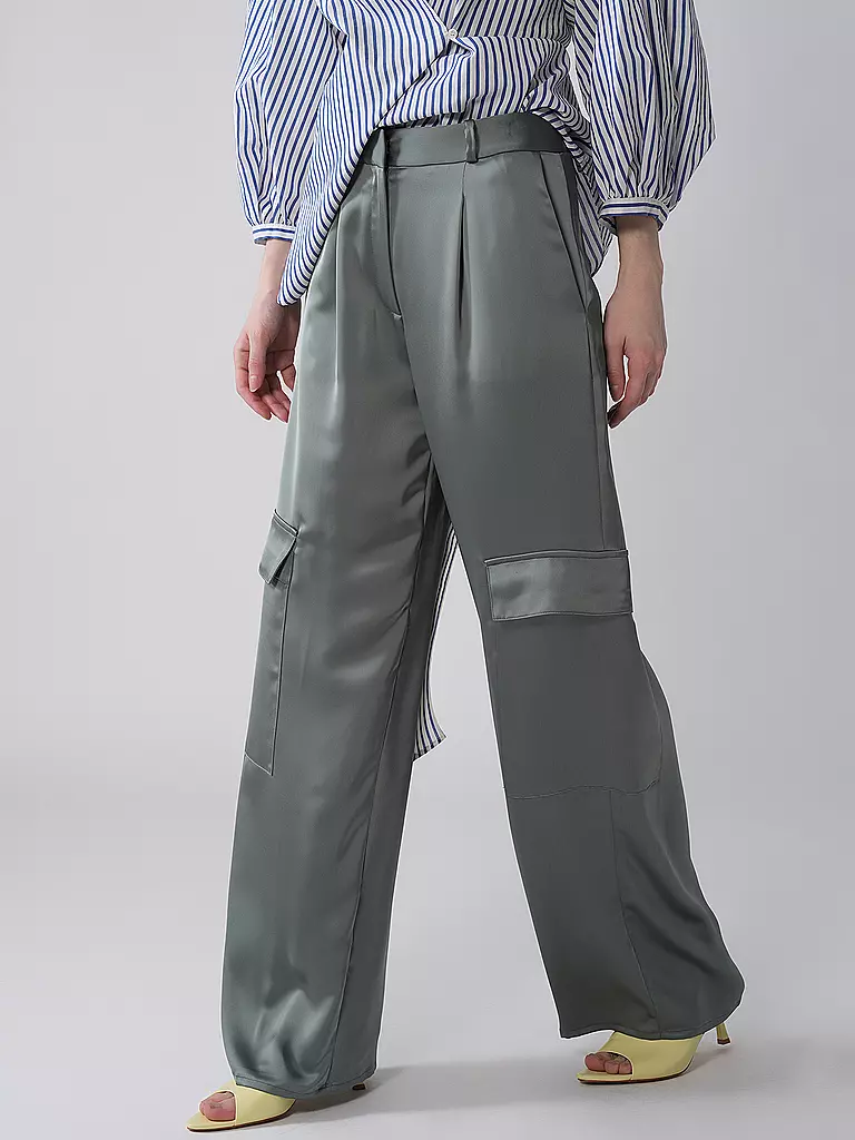 HUGO | Cargohose HANIRA | Vert clair