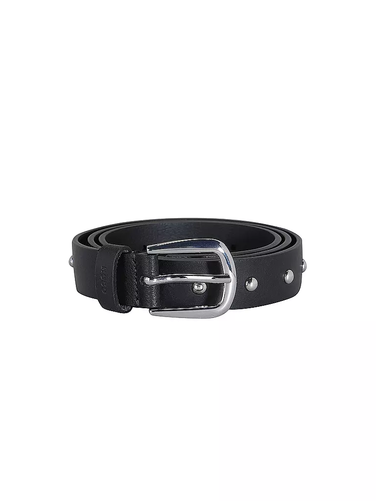 HUGO | Ceinture en cuir PENNY | schwarz