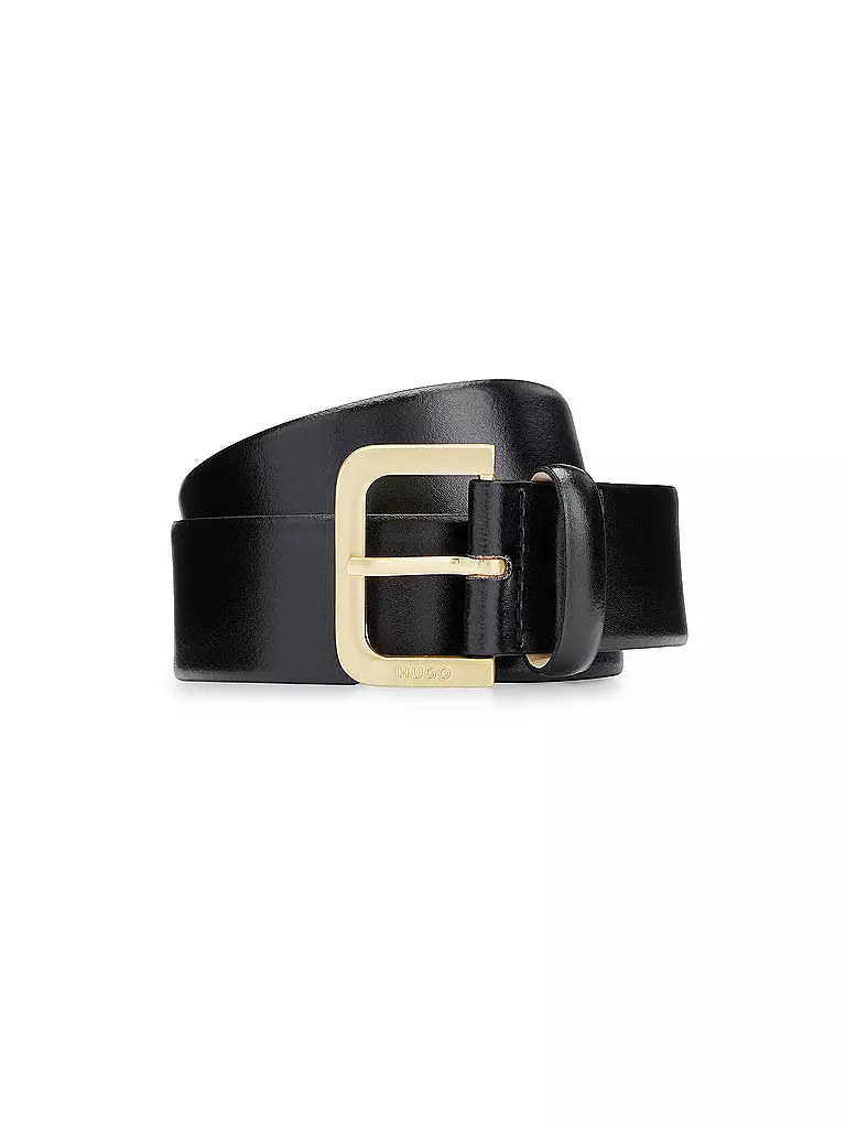 HUGO | Ceinture en cuir ZANA | Noir