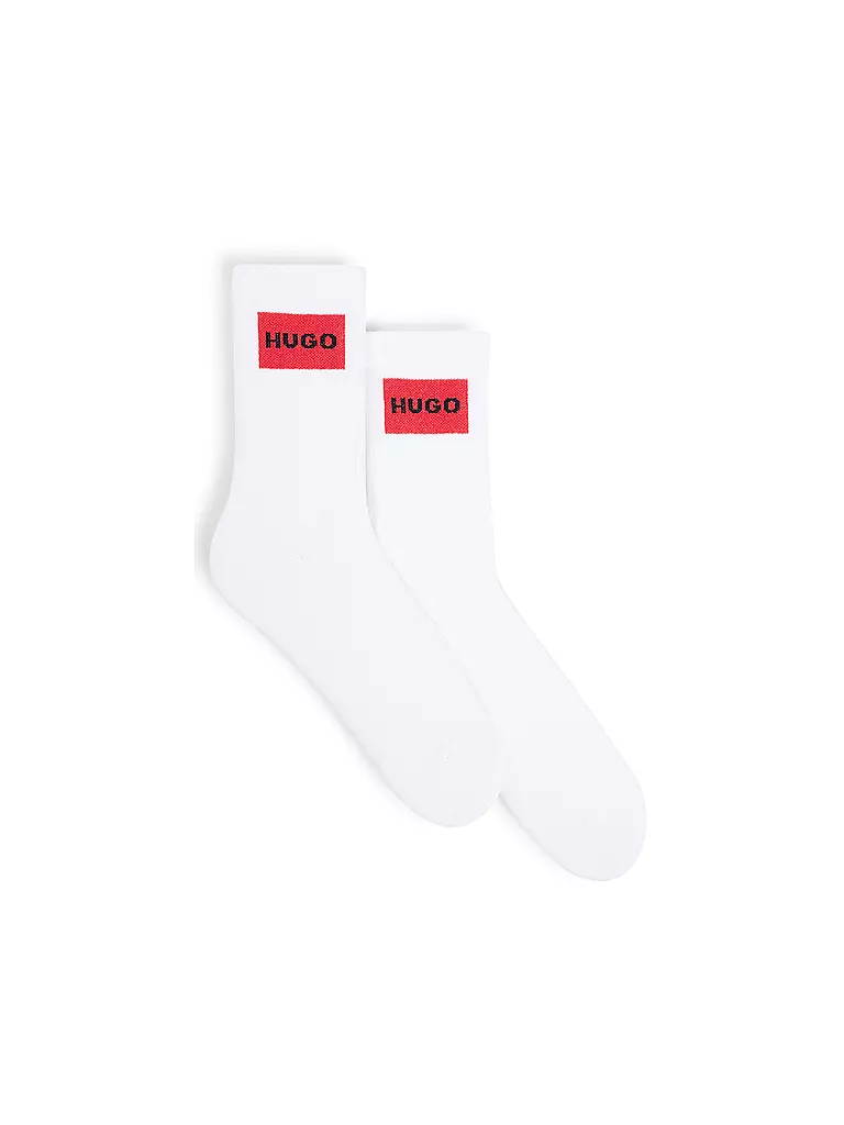 HUGO | Chaussettes lot de 2 blanc | weiss