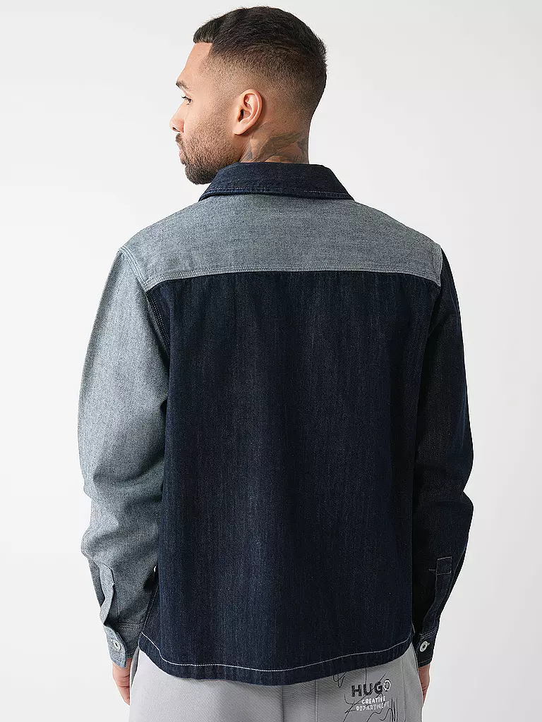 HUGO | Chemise en jean EBERSE | blau