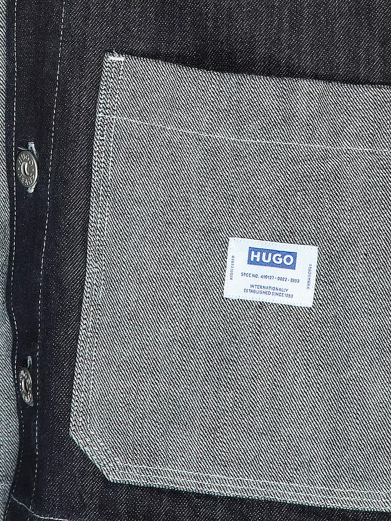 HUGO | Chemise en jean EBERSE | blau