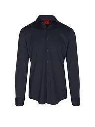 HUGO | Jerseyhemd Slim Fit KENNO | Bleu foncé