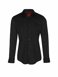 HUGO | Chemise en jersey slim fit KENNO | Noir