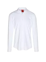 HUGO | Chemise en jersey slim fit KENNO | Blanc