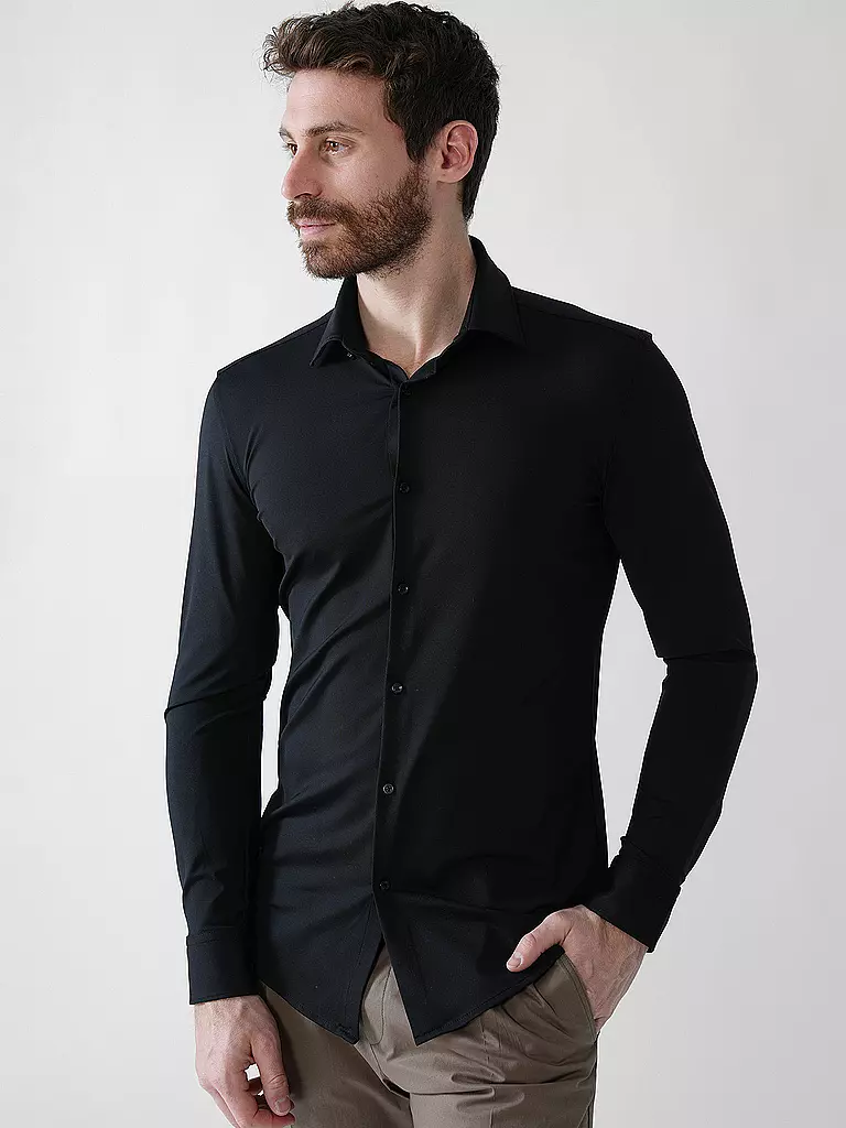 HUGO | Chemise en jersey slim fit KENNO | 