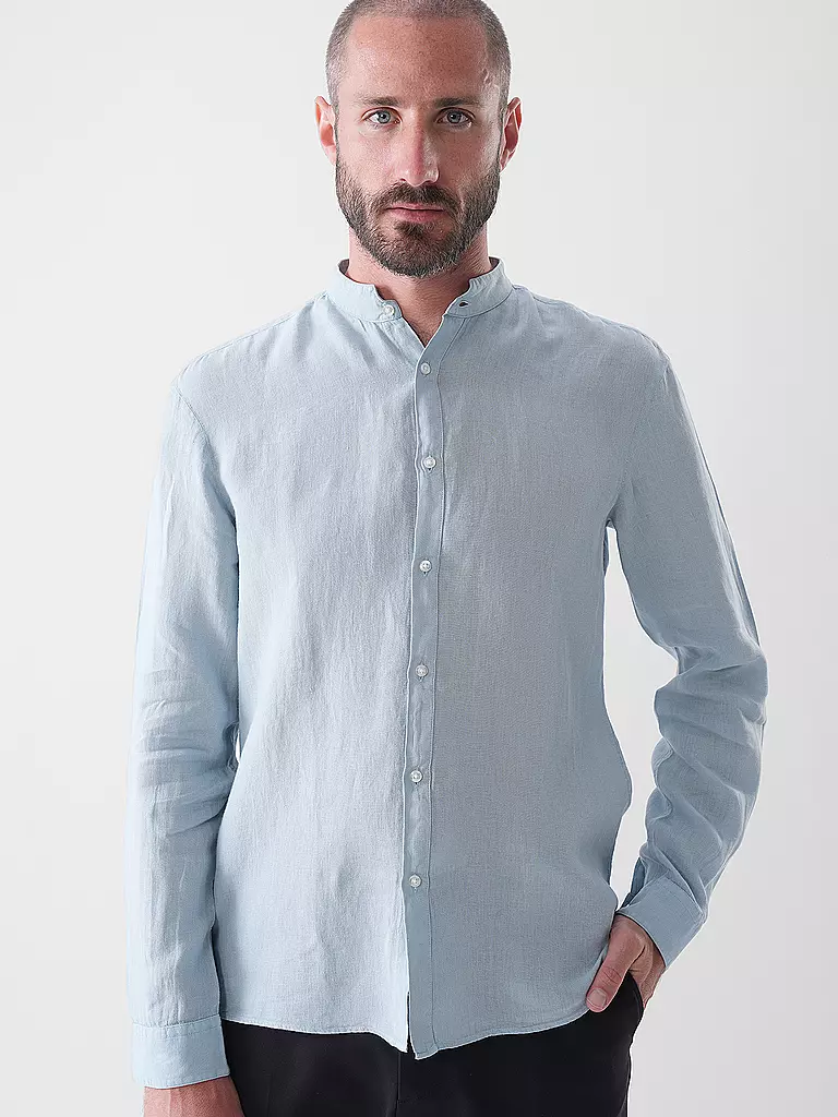 HUGO | Chemise en lin coupe slim ELVORY | 