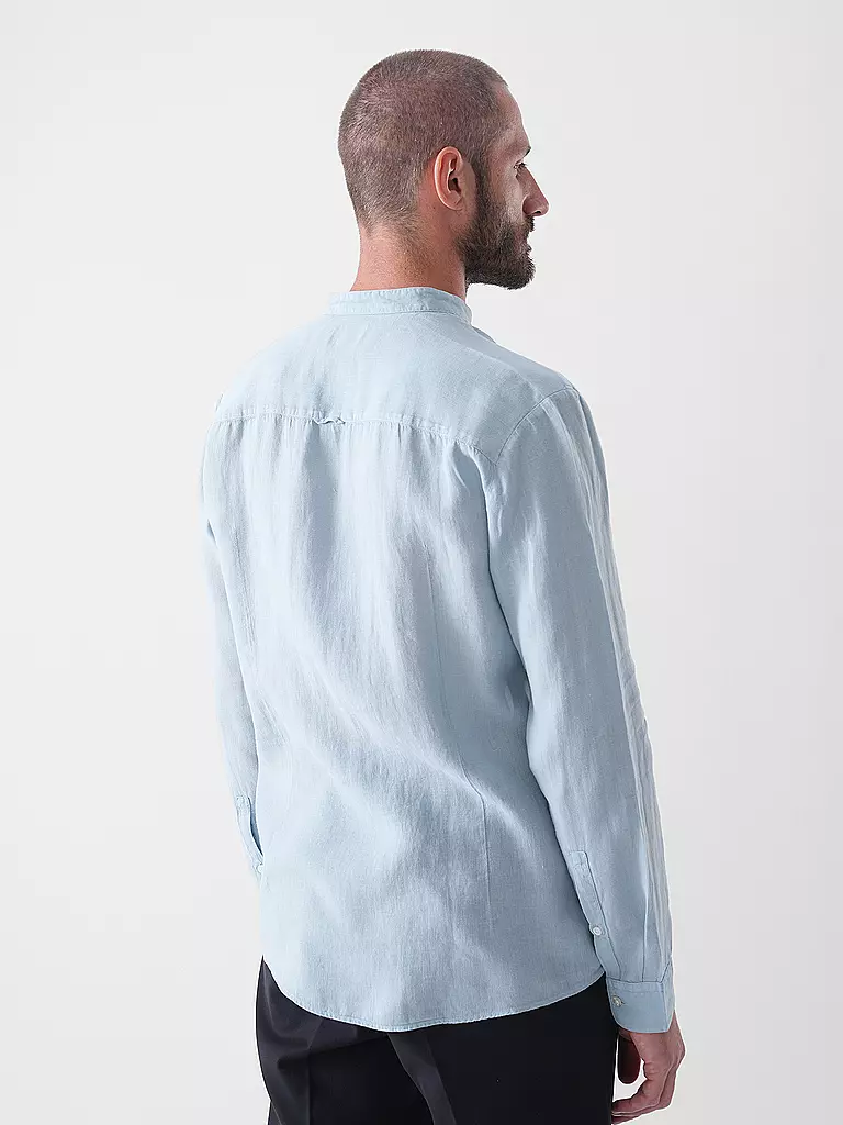 HUGO | Chemise en lin coupe slim ELVORY | 