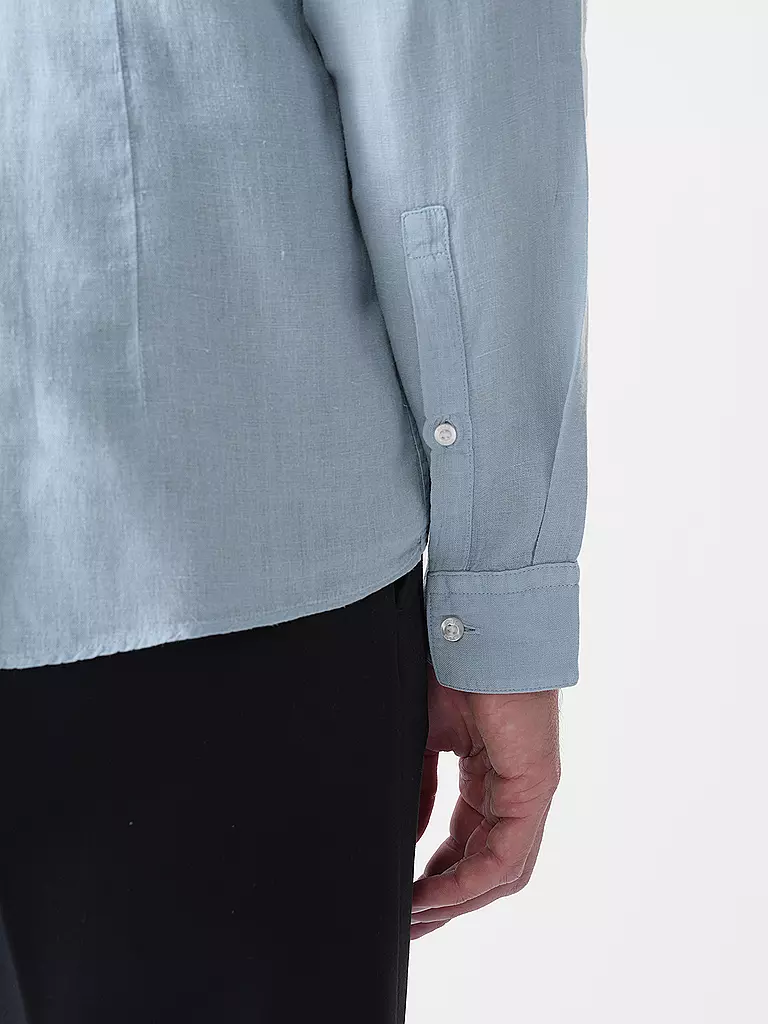 HUGO | Chemise en lin coupe slim ELVORY | 