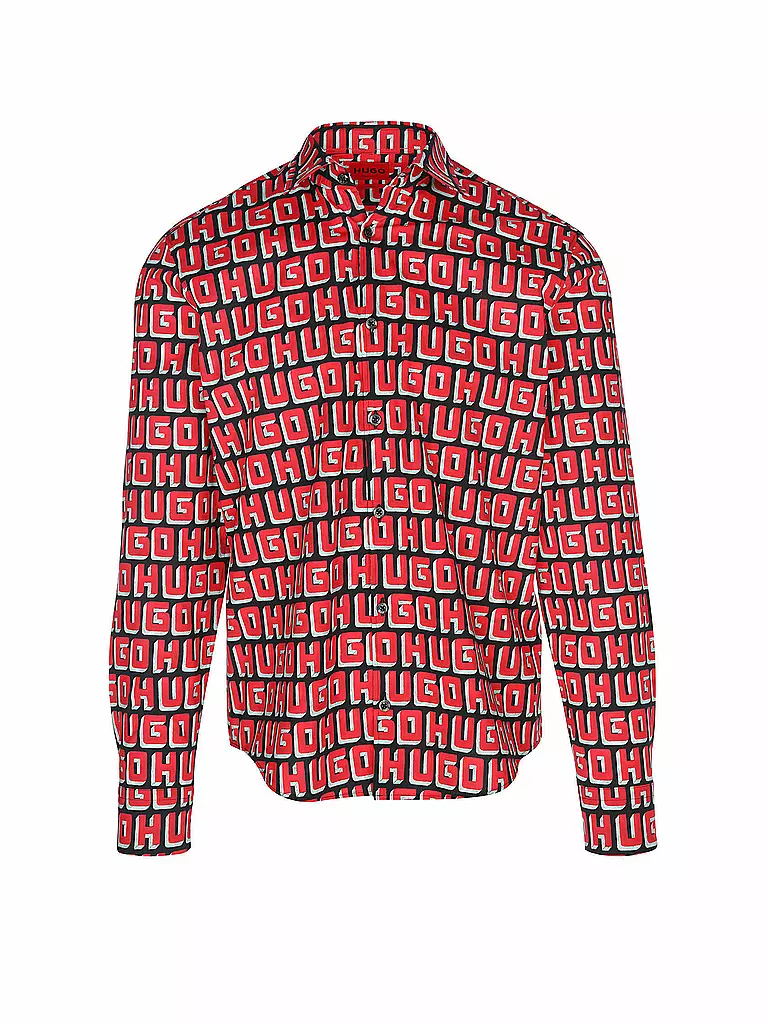 HUGO | Chemise Slim Fit ERMO | Rouge