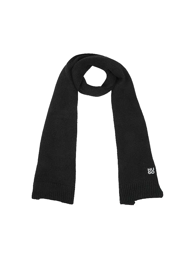 HUGO | Coffret cadeau bonnet et écharpe SARMI | schwarz