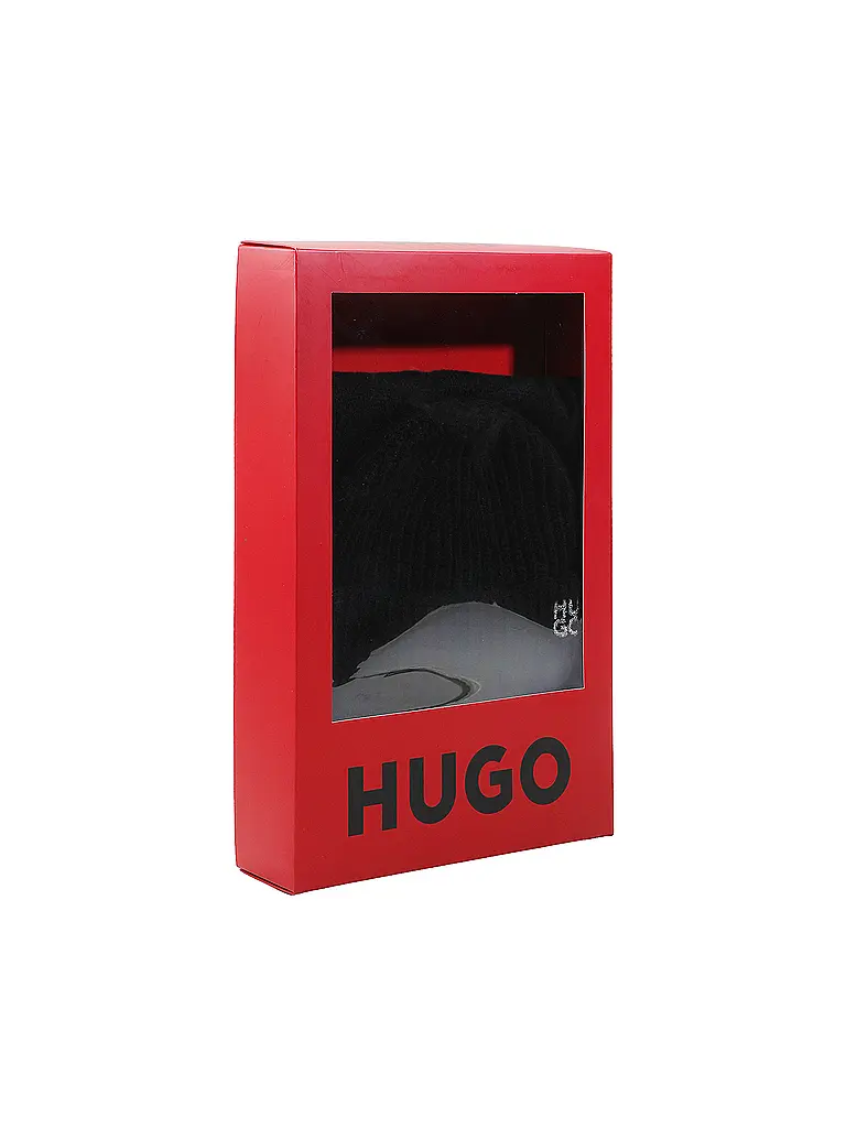 HUGO | Coffret cadeau bonnet et écharpe SARMI | 