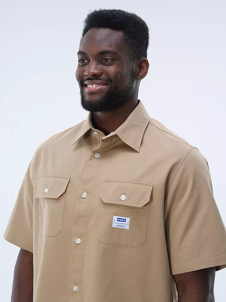 HUGO | Hemd EKYNO | Beige
