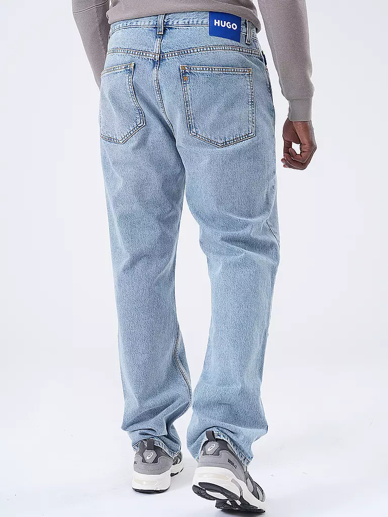 HUGO | Jeans Baggy Fit NATE  | Bleu clair