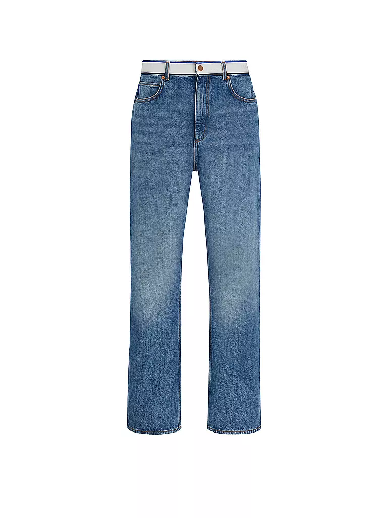 HUGO | Jeans Baggy Fit NATE | Bleu