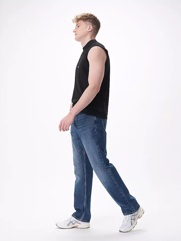 HUGO | Jeans Baggy NATE | dunkelblau