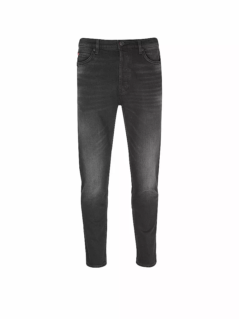 HUGO | Jeans Coupe fuselée | schwarz