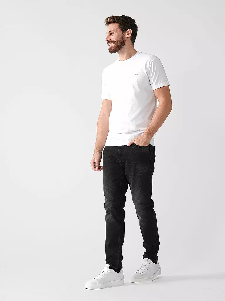 HUGO | Jeans Coupe fuselée | schwarz