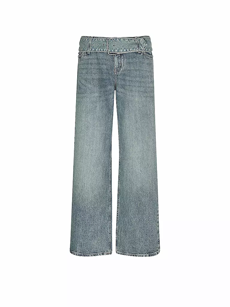 HUGO | Jeans Jambe Large GLORY_B | grau