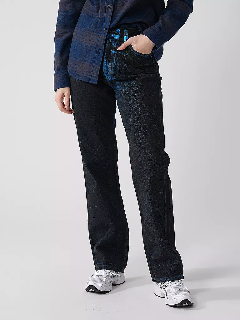 HUGO | Jeans Straight Fit ELYAH_B  | Noir